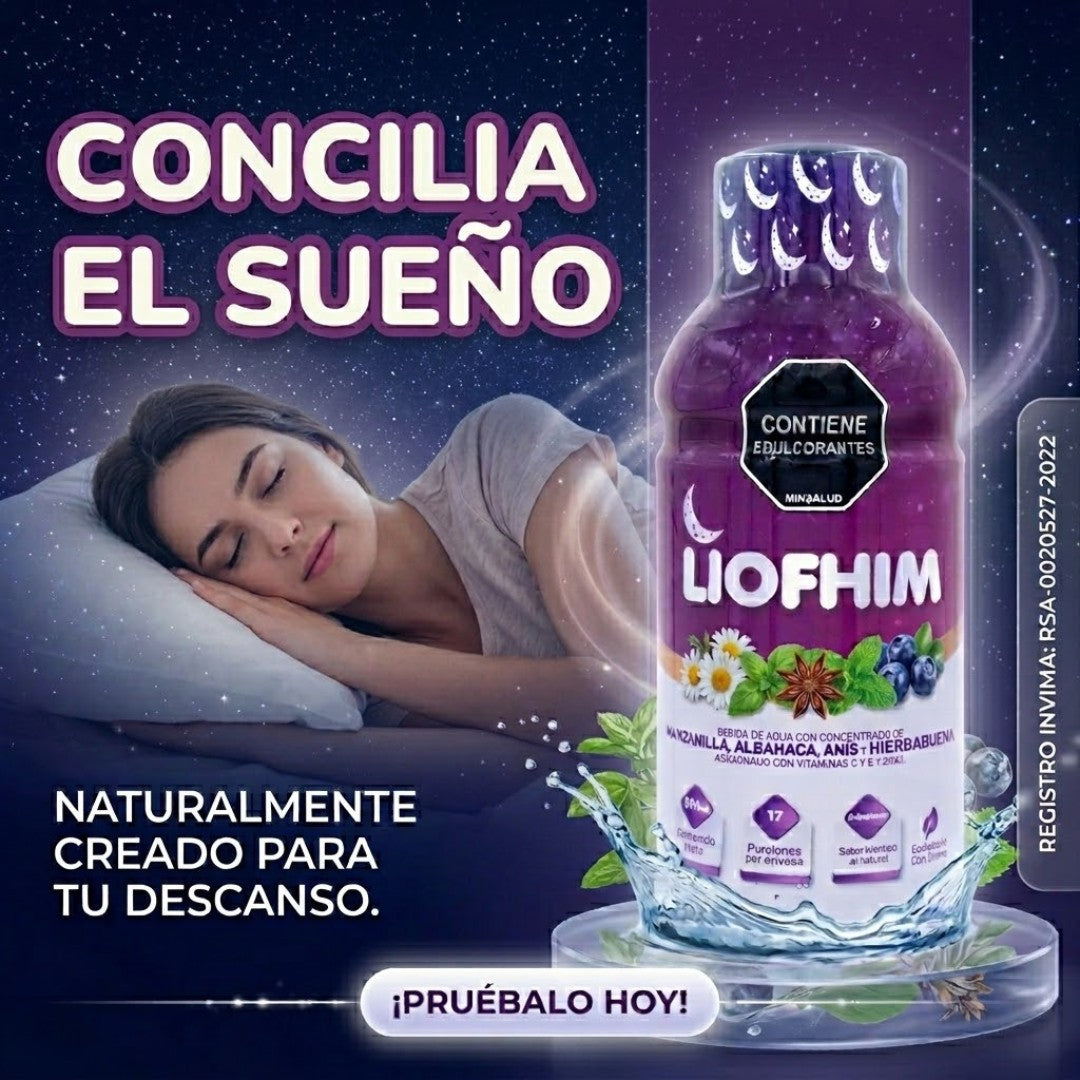 Liofhim – Bebida Natural para el Sueño Profundo